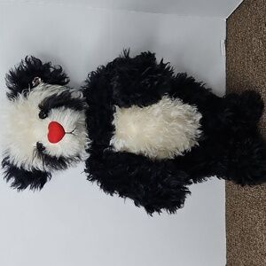 Annette Funicello Collectible Bear Co 2003 Panda Heart Nose Mohair Jointed 19"